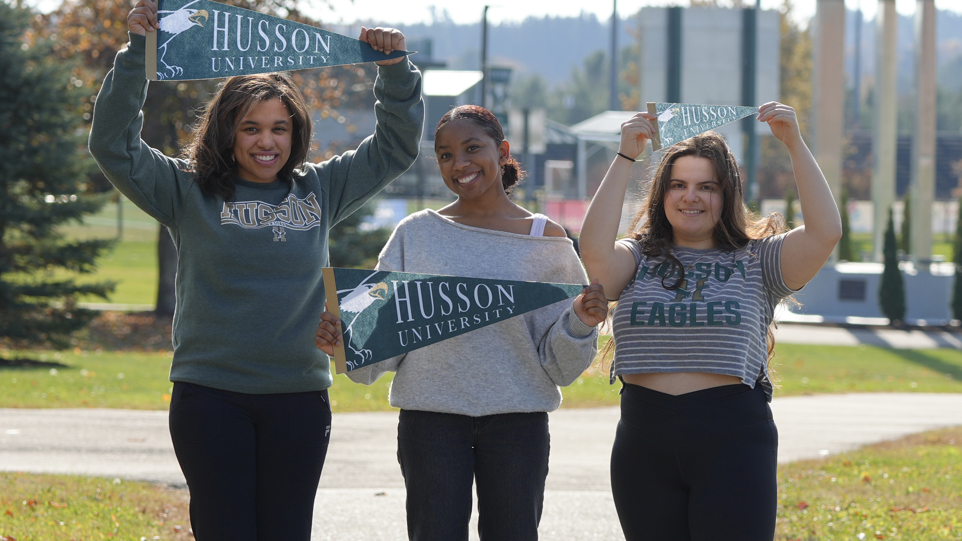Husson University Students